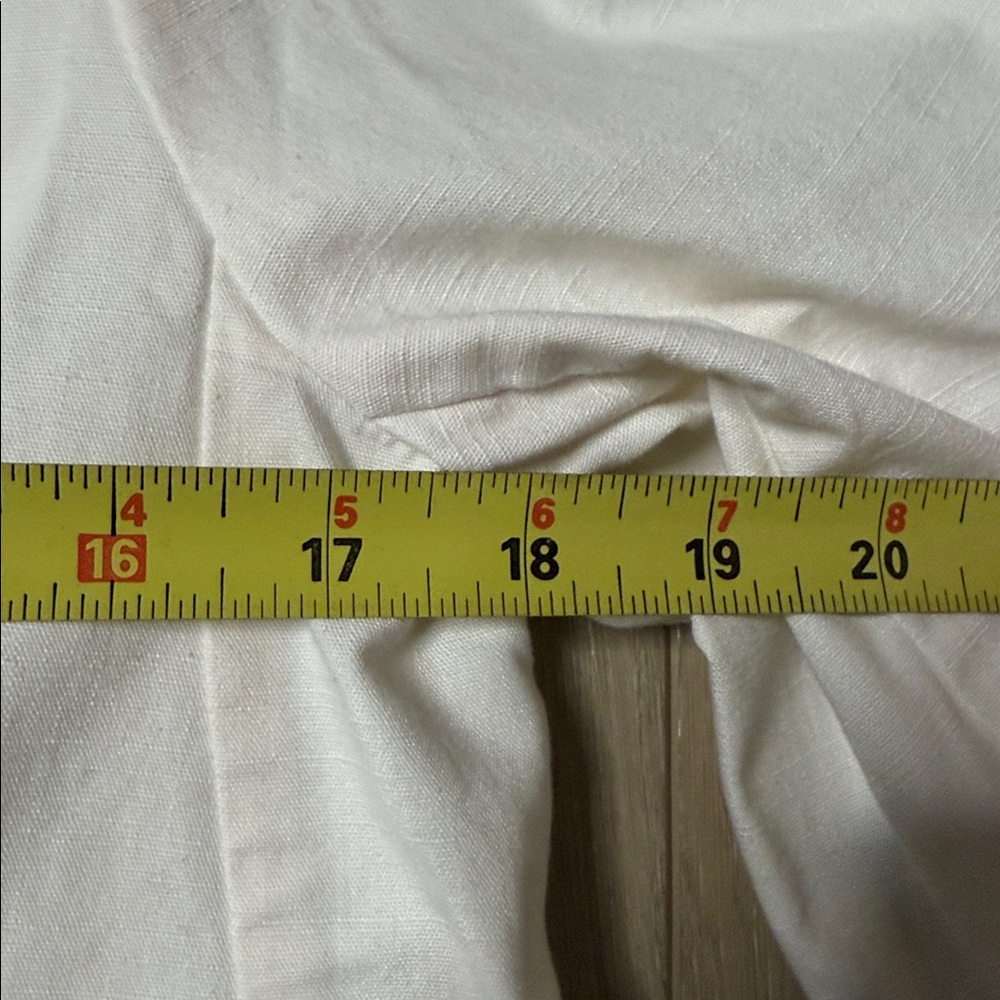 Anthropologie NWT Pilcro Fray Hem Ivory Cotton Blazer Size Small - Picture 7 of 10